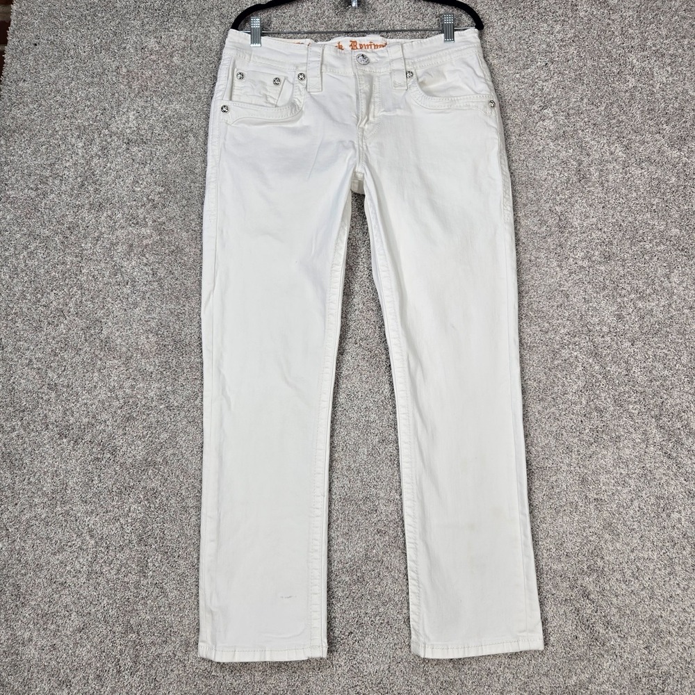 Rock Revival Men's Jeans Arther Straight white 32x30 Y2K